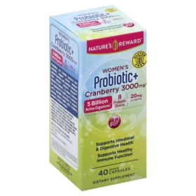 Nature'S Truth Women Probiotic + Cranberry, 40 Vegetarian Capsules